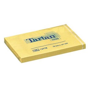 Tartan Notes 76x127 yellow