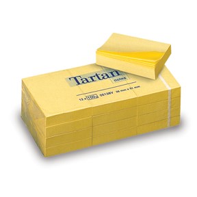 Tartan Notes 51x38 yellow (12)