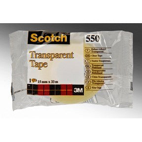 Tape Scotch 550 15mmx33m clear