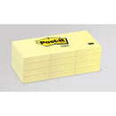 Post-it Notes 38x51 yellow (12)