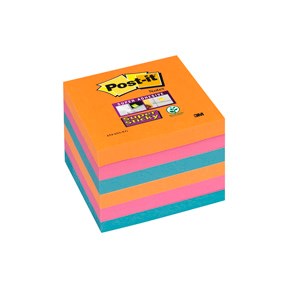 Post-it SS-Notes 76x76 Electric Glow (6)