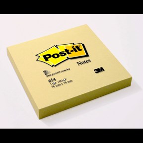 Post-it Notes 76x76 yellow (12)