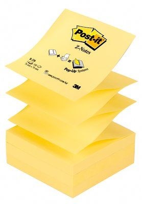 Post-it Z-Notes 76x76 yellow (12)
