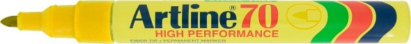 Artline 70 Permanent 1.5 yellow