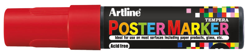 Artline EPP-12 Poster Marker red