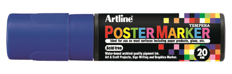 Artline EPP-20 Poster Marker blue