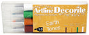 Artline Decorite bullet Earth 4-pack