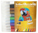Artline Decorite brush metallic 10-pack