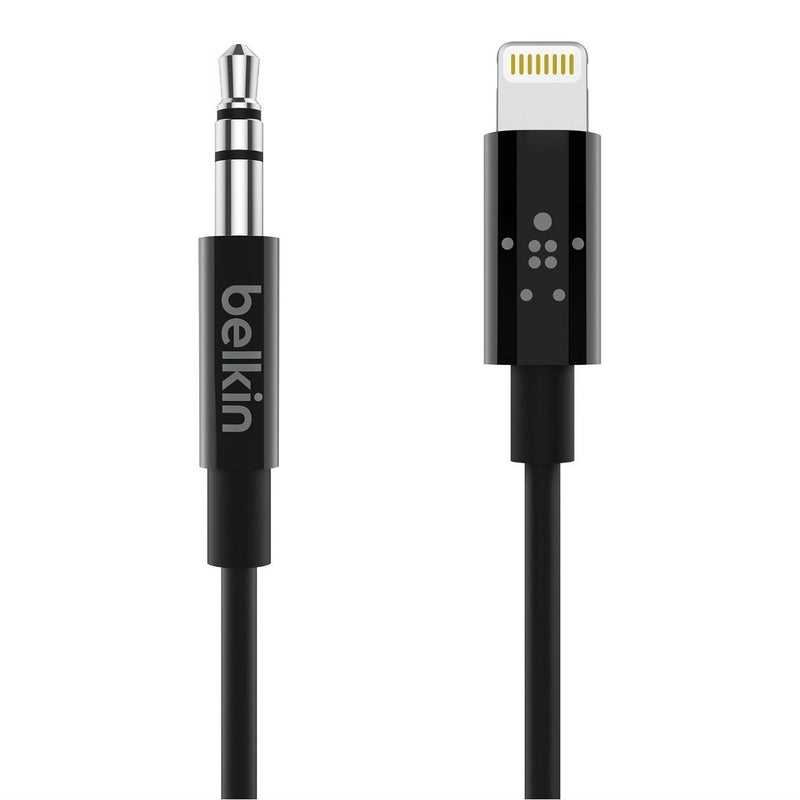 Lightning to 3.5mm Cable, Black (1,8m)