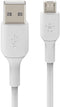 BOOST CHARGE Micro-USB to USB-A Cable, 1M, White