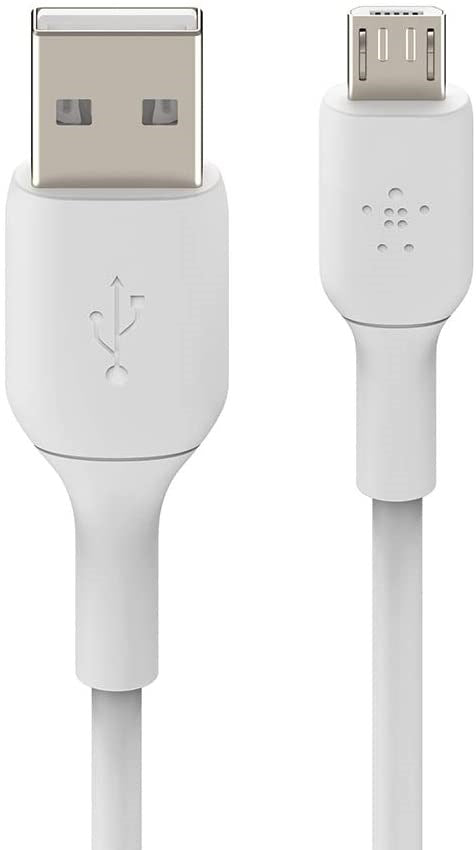BOOST CHARGE Micro-USB to USB-A Cable, 1M, White