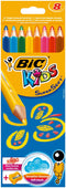 BIC Kids colour pencils supersoft 8 pcs
