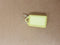 key tag No.12 transparent yellow