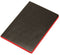 Notebook soft cover Black&Red A6 ruled 72 sheets