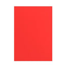 Card 70x100 270g fluorescent red 10/pack