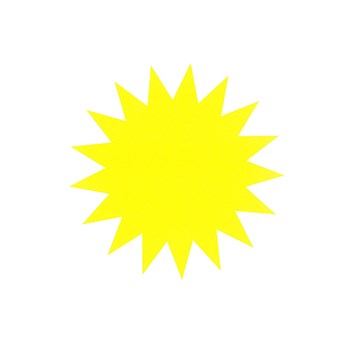star 16 cm 270g 20/pack fluorescent yellow