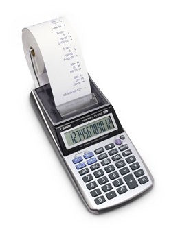 Canon P1-DTSC printing calc. w/adapter