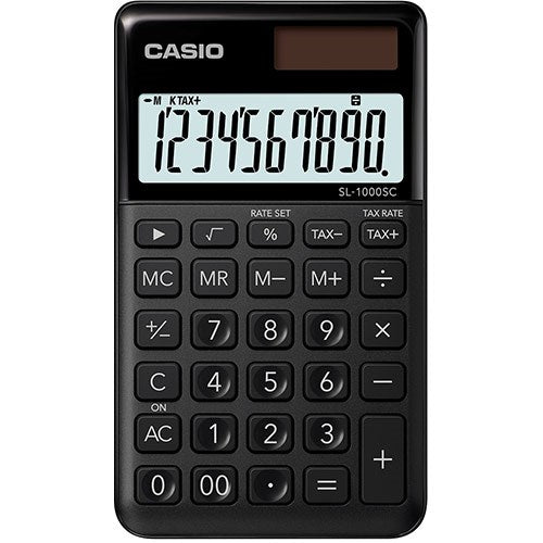 Casio calculator SL-1000SC black