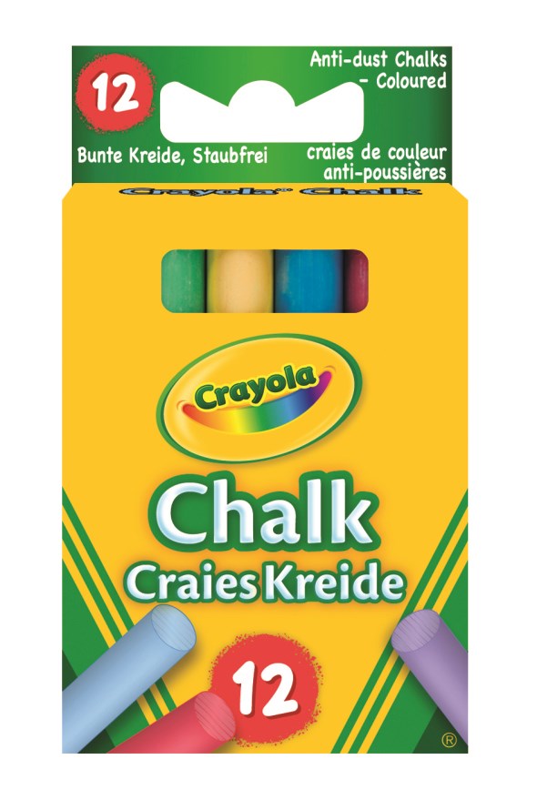 Chalk Crayola assorted (12)