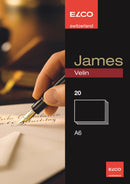 James Velin letter Card A6 20-pac