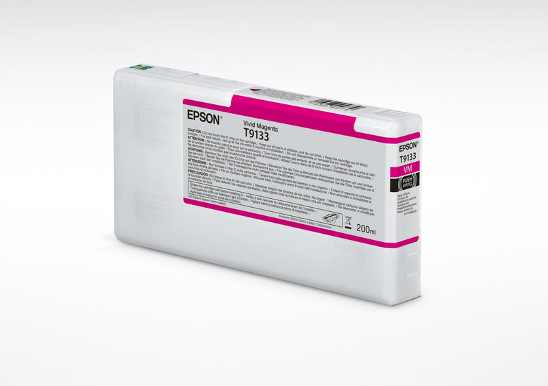 T9133 Vivid Magenta Ink Cartridge 200ml