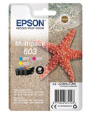 T03U Multipack 3-colours 603 Ink Cartridge w/alarm
