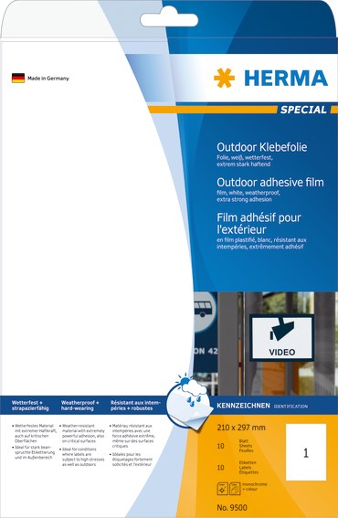 Herma label outdoor film extra strong 210x297 (10)