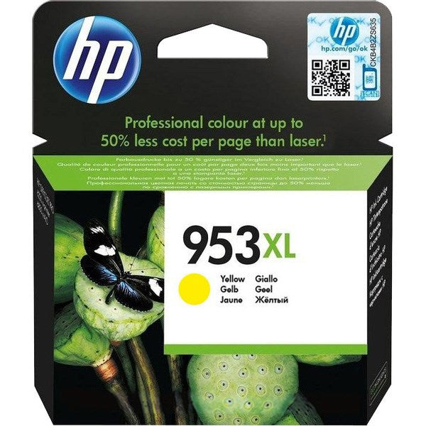 No953XL yellow ink cartridge, blistered