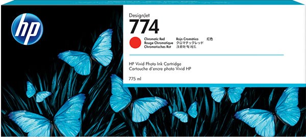 No774 775-ml Chromatic Red Ink Cartridge