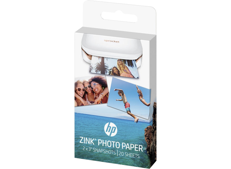 HP ZINK Sticky-Backed Photo Paper 50x76mm (20)