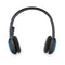 H600 Wireless Headset, Black/Blue