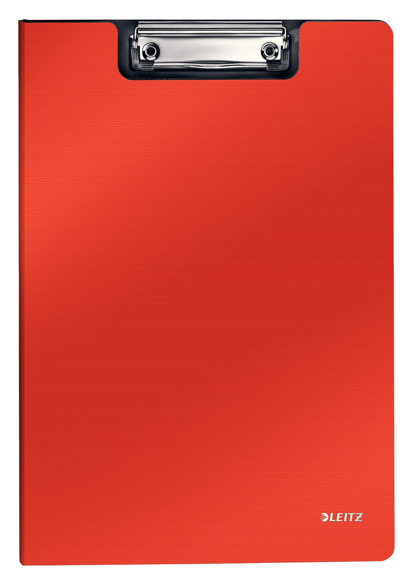 Clipfolder Leitz Solid A4 Polyfoam L.Red