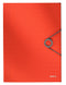 Läppäkansio Leitz Solid PP A4 punainen