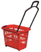 Shopping basket Bobby 48 L red