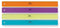 Ruler 30 cm assorted colors