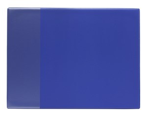 Desk mat 40x52 PVC blue