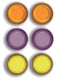Magneetit Rexel 6 värin lajitelma