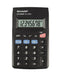 Pocket Calculator SHARP EL-233SBBK
