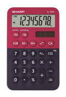 Desk Calculator SHARP EL-760R dark blue-red