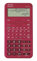 Sharp scientific calculator EL-W531TL pink