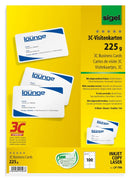Business Card 3C 225gr bright white 100