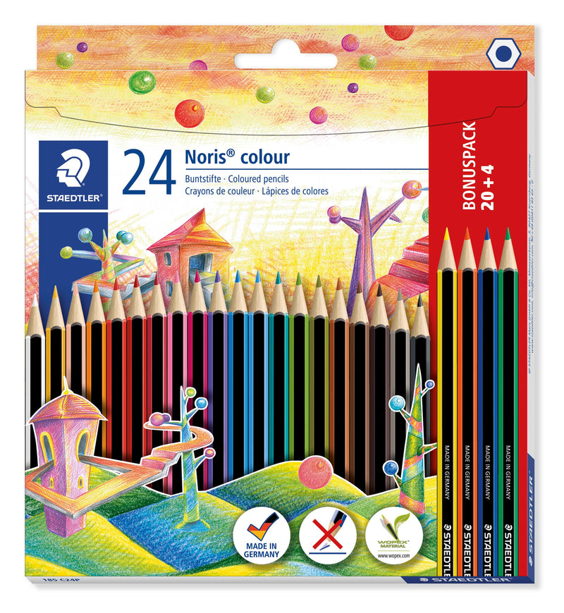 Coloured pencil Noris Colour ass (20+4)