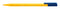 Fiber tip pen Triplus Color 1,0mm bright yellow