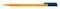 Fiber tip pen Triplus Color 1,0mm light orange
