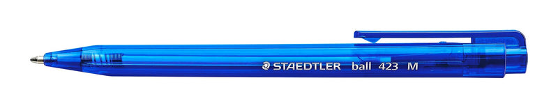 Ballpoint pen w/klick-in M blue