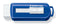 Eraser PVC-free w/sliding plastic sleeve blue/white