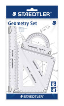Geometry set 4 pcs. transparent