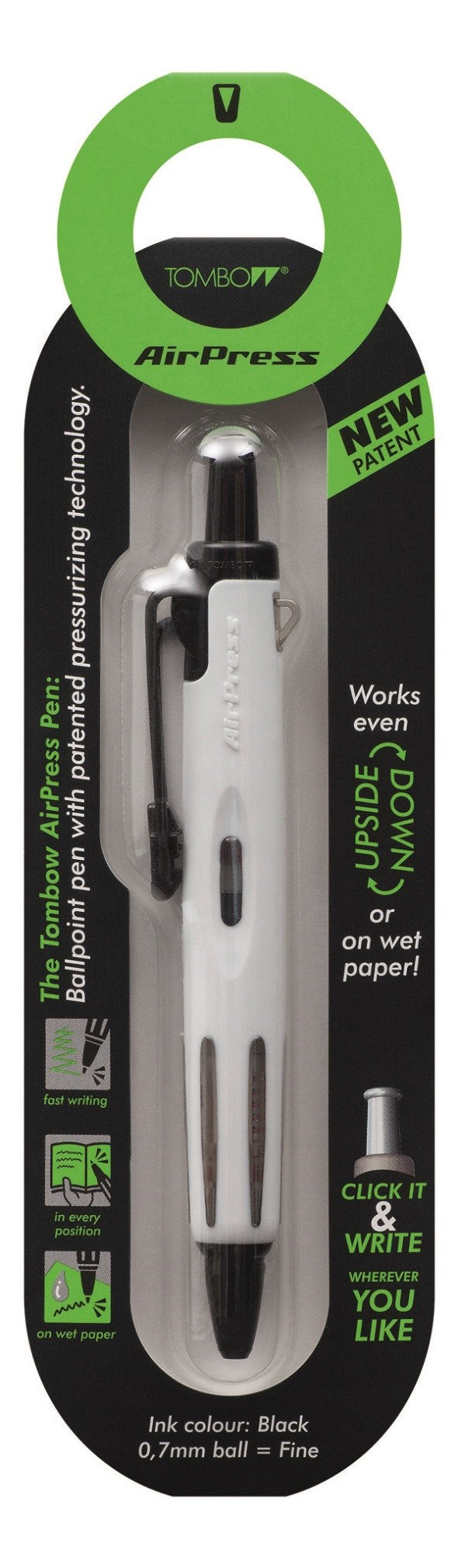 Tombow Ballpoint pen AirPress white