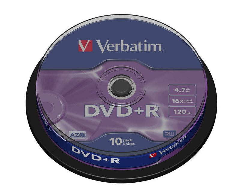 DVD+R 16x 4,7GB  spindle (10)