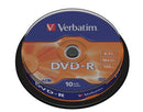 DVD-R General, 16X, Branded Matt Silver (10)